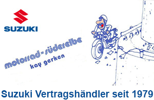 motorrad-süderelbe kay gerken: Suzuki Motorradhändler seit 1979